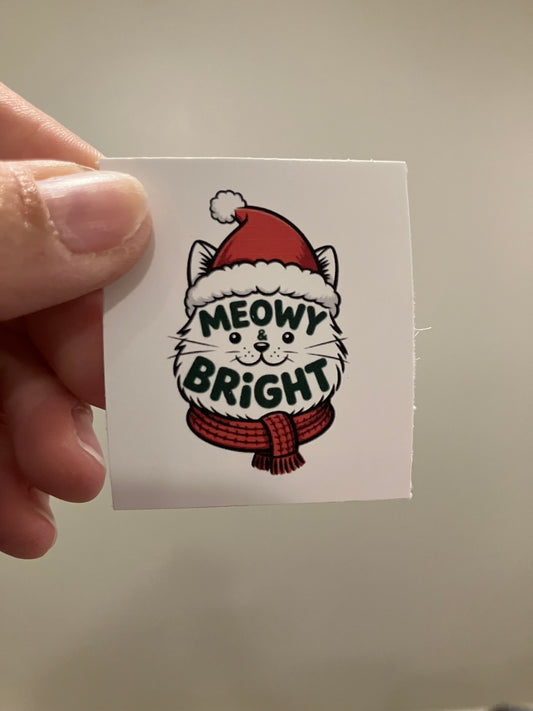 Meowy and bright stickers