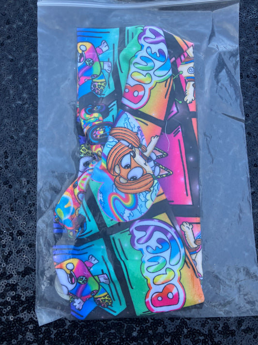 Blue dogg bright color child headbands