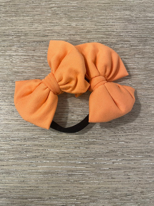 Sherbet double bow nylon🧡