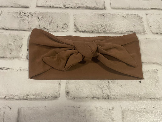 Brown child tie headbands