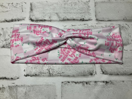 Your anxiety is a lying hoe child