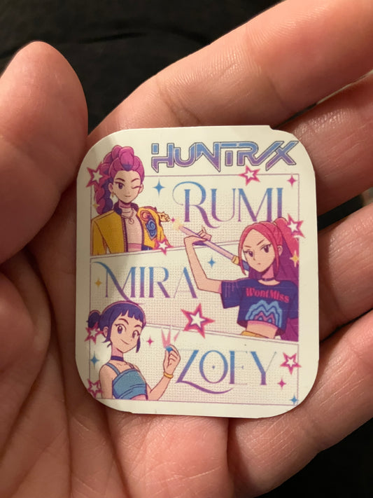 Rumor Mira Zoey stickers