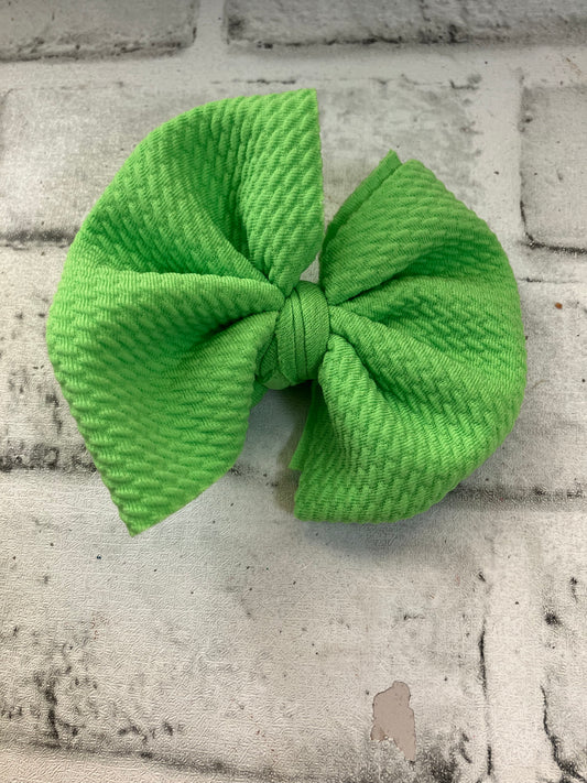 Lime clip bows