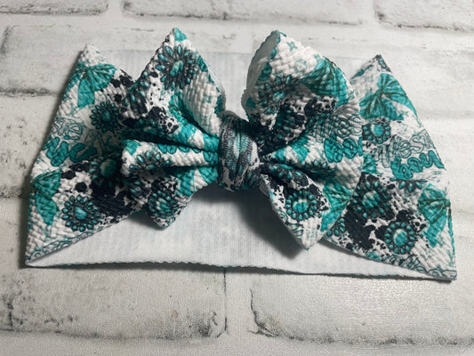 Western bougie toddler bows