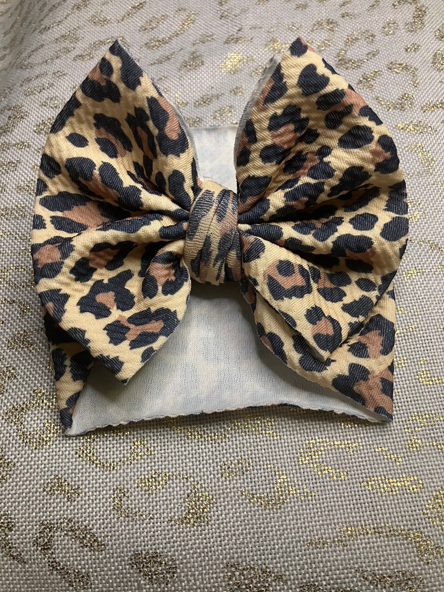 Newborn leopard wrap