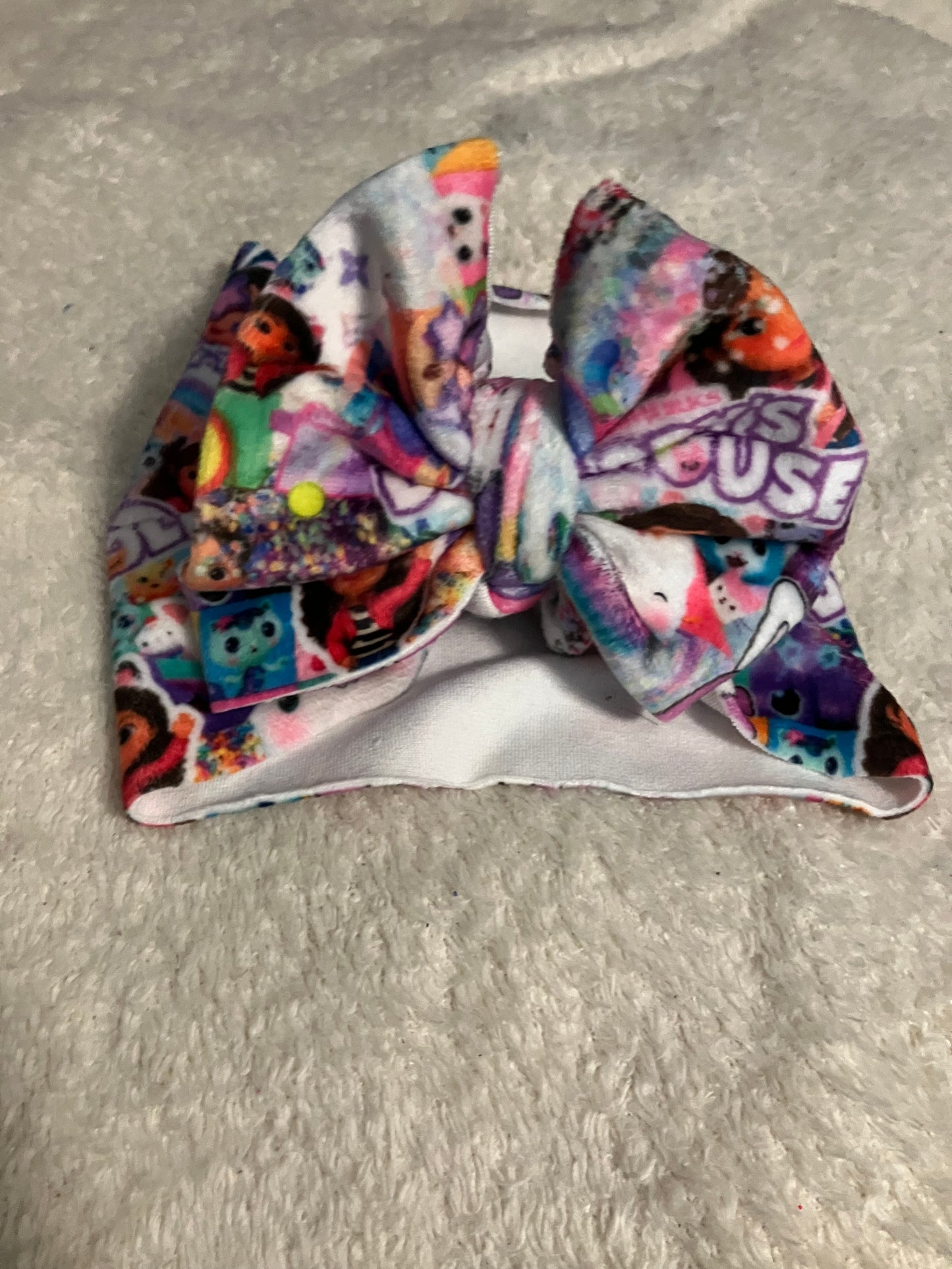Gabby dollhouse toddler bow