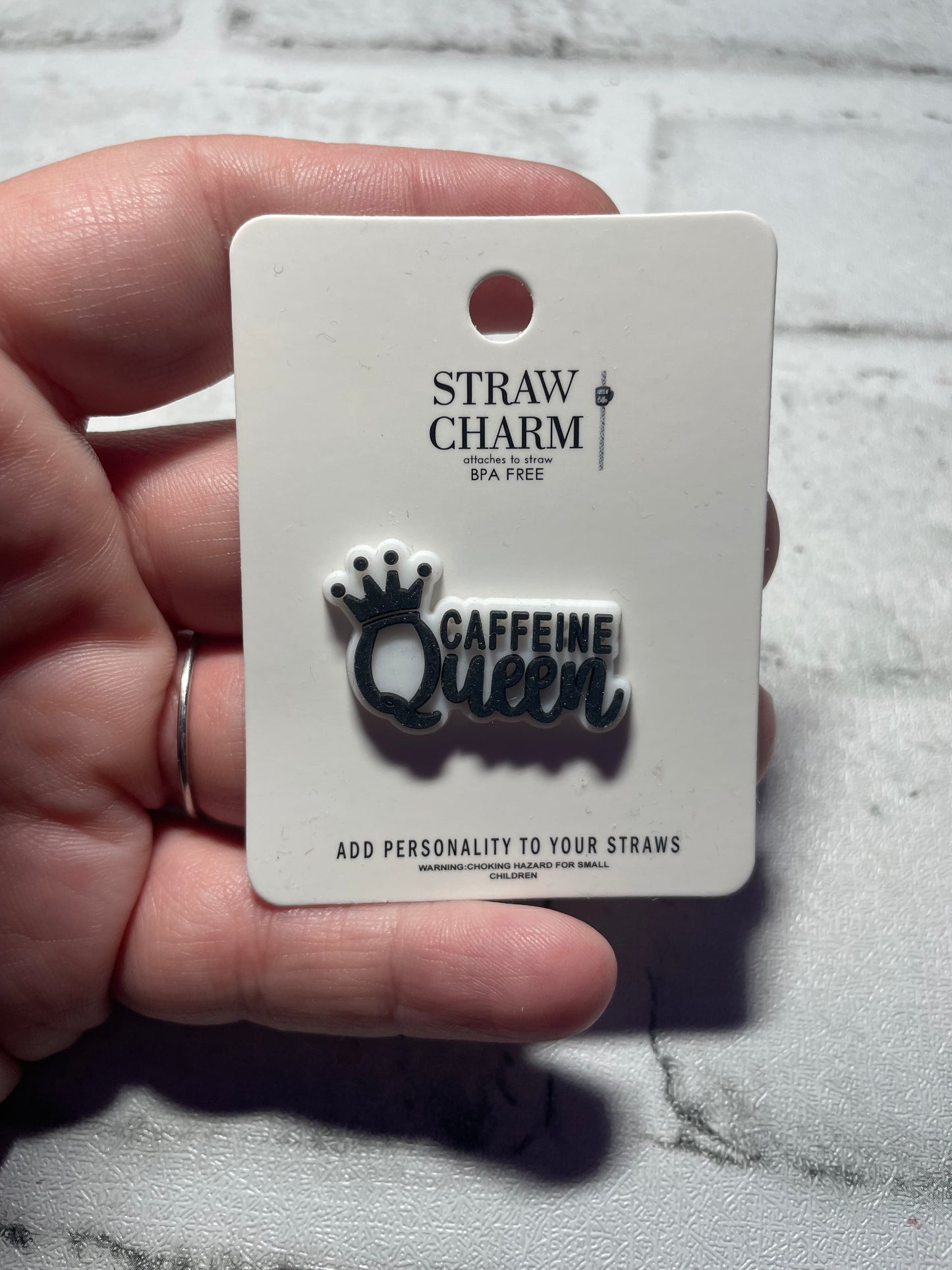 Caffeine queen straw toppers