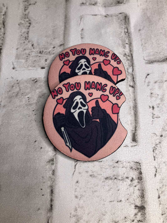 No you hang up car coasters