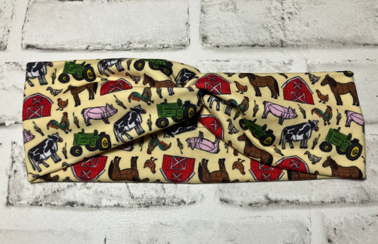 Farm child headbands