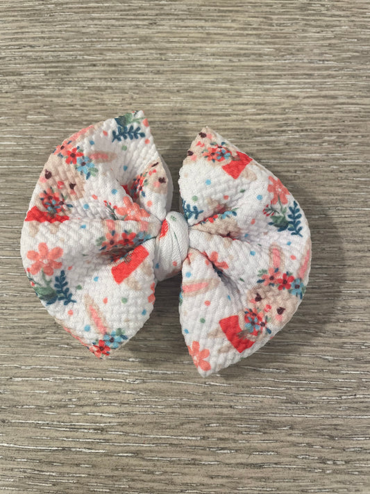 Bunny flower clip