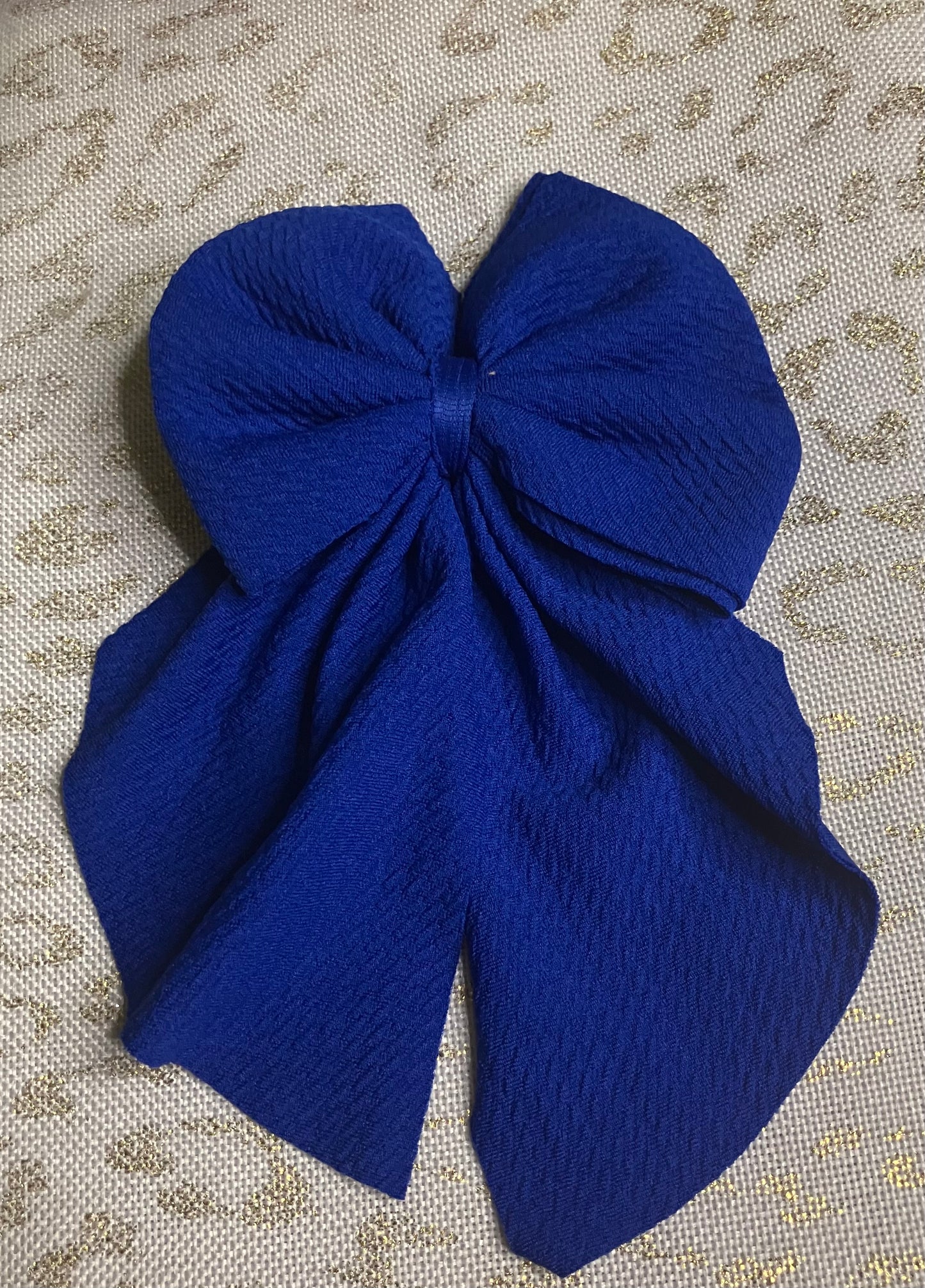 Royal blue sailor bow