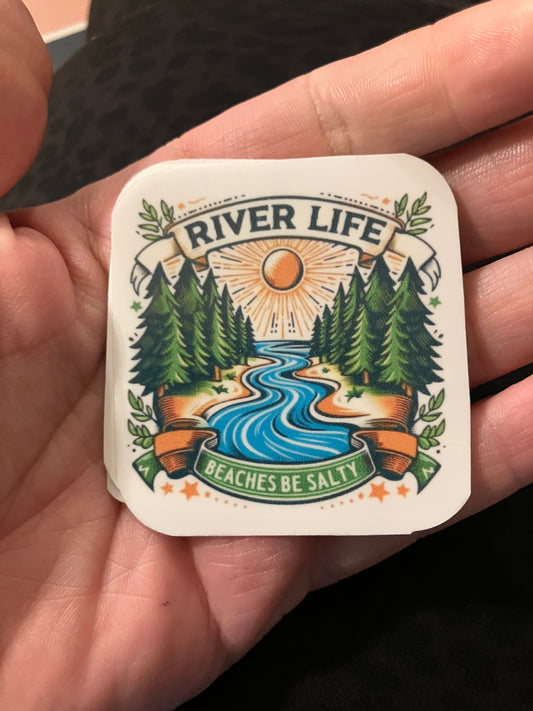 River life stickers