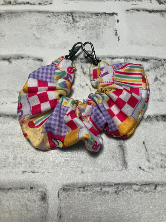 Patchwork off road scrunchie phone holder