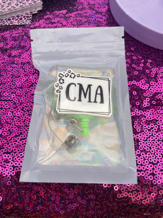 CMA badge reels