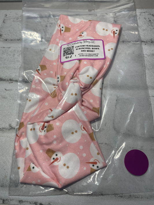 Pink snowman child💛