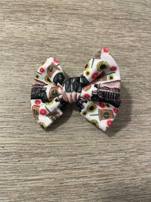 Offroad coffee clip bow🧡