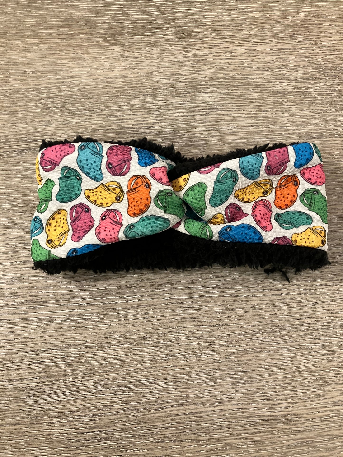 Crocs child ear warmers💜!