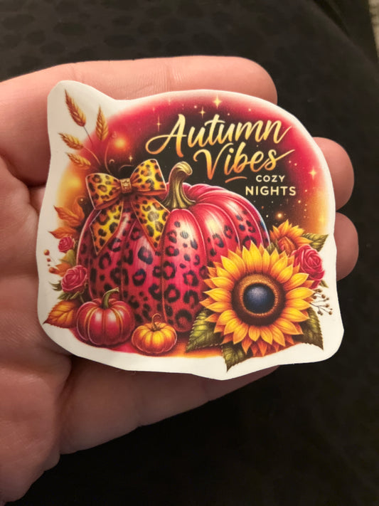 Autumn vibes stickers
