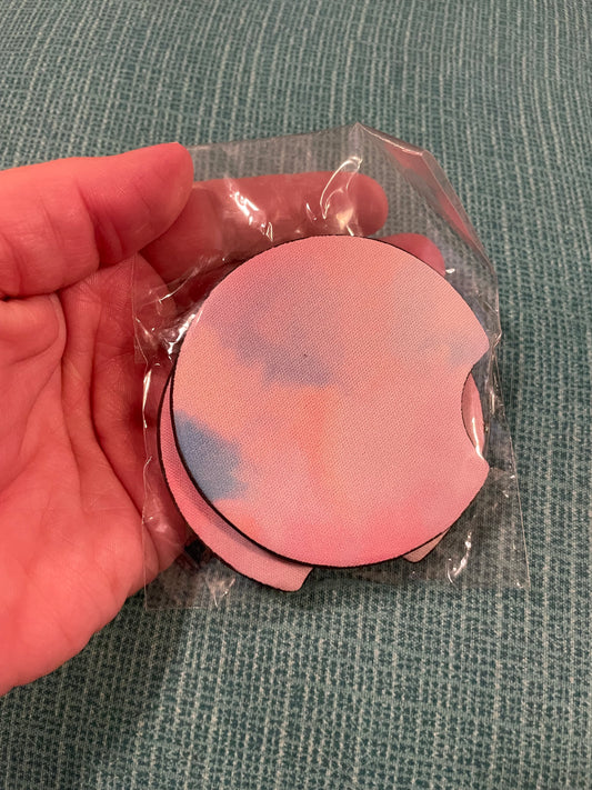 Pastel sky car coasters