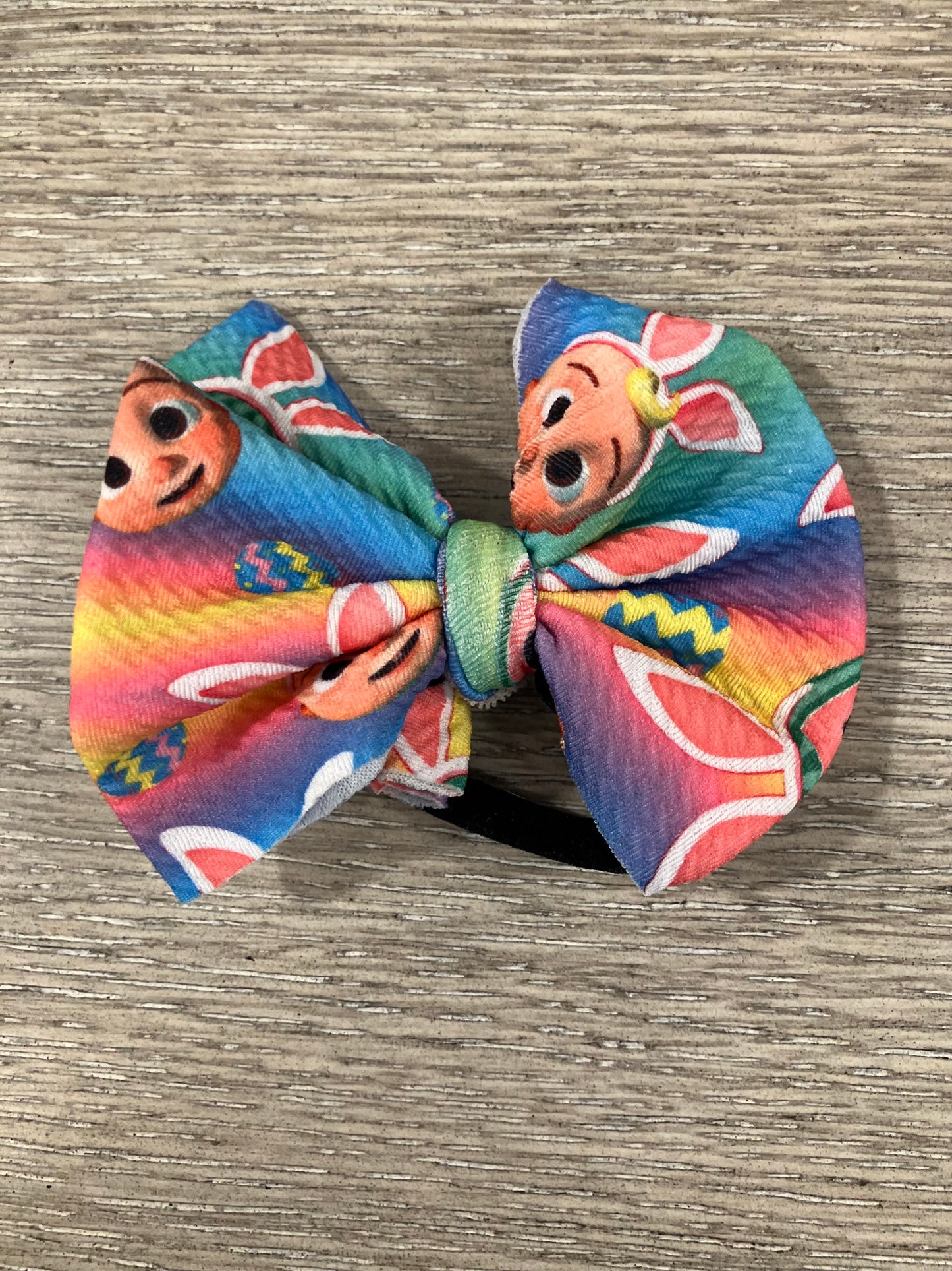 Easter JJ melon nylon bows