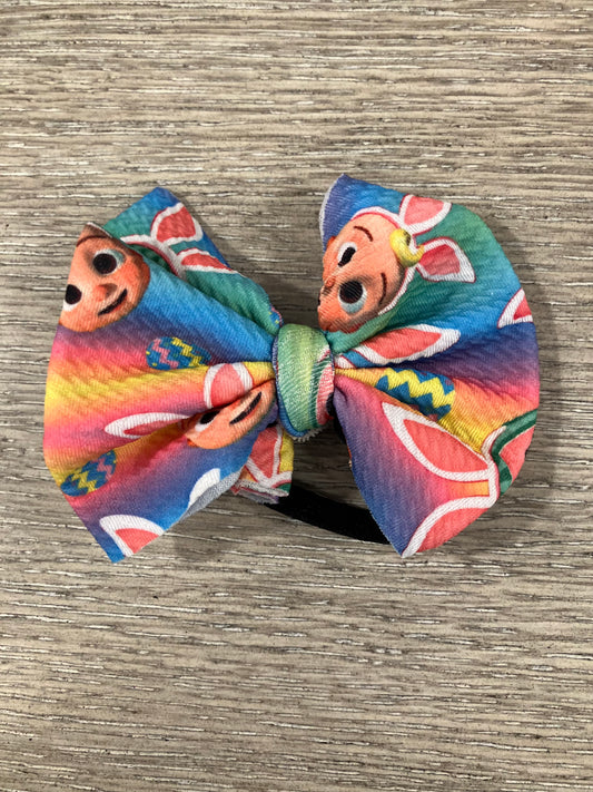 Easter JJ melon nylon bows