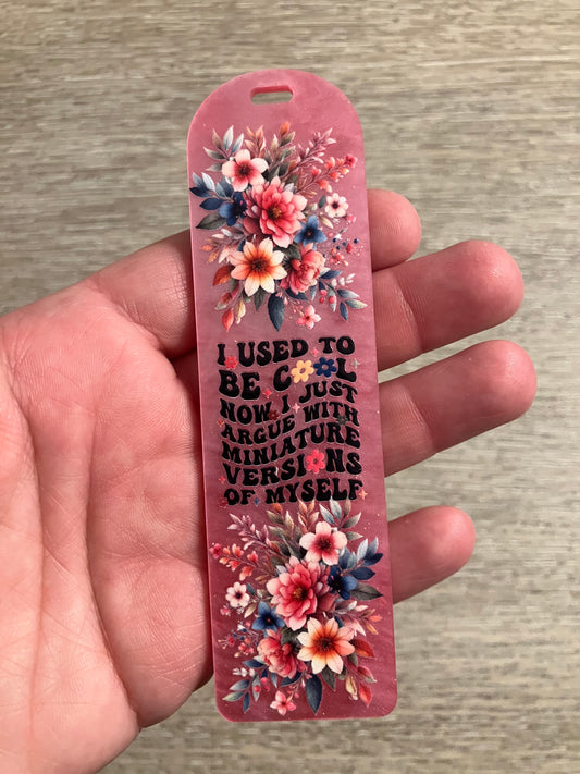 I used to be cool bookmark