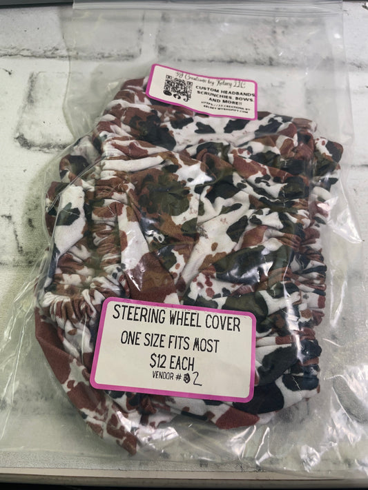 Western steering wheel cover