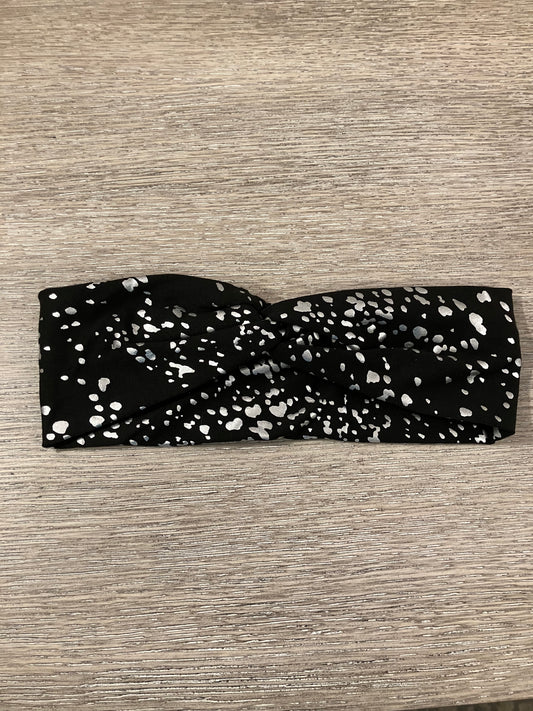 Black with metallic dots adult