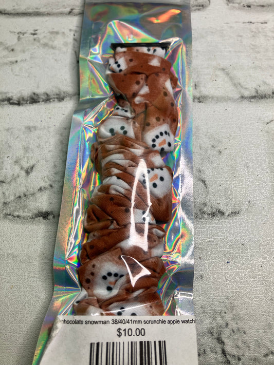 Hot chocolate snowman 38/40/41mm apple watch band