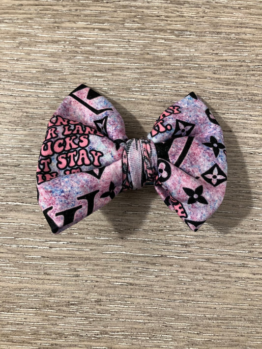 I know your lane sucks clip bows