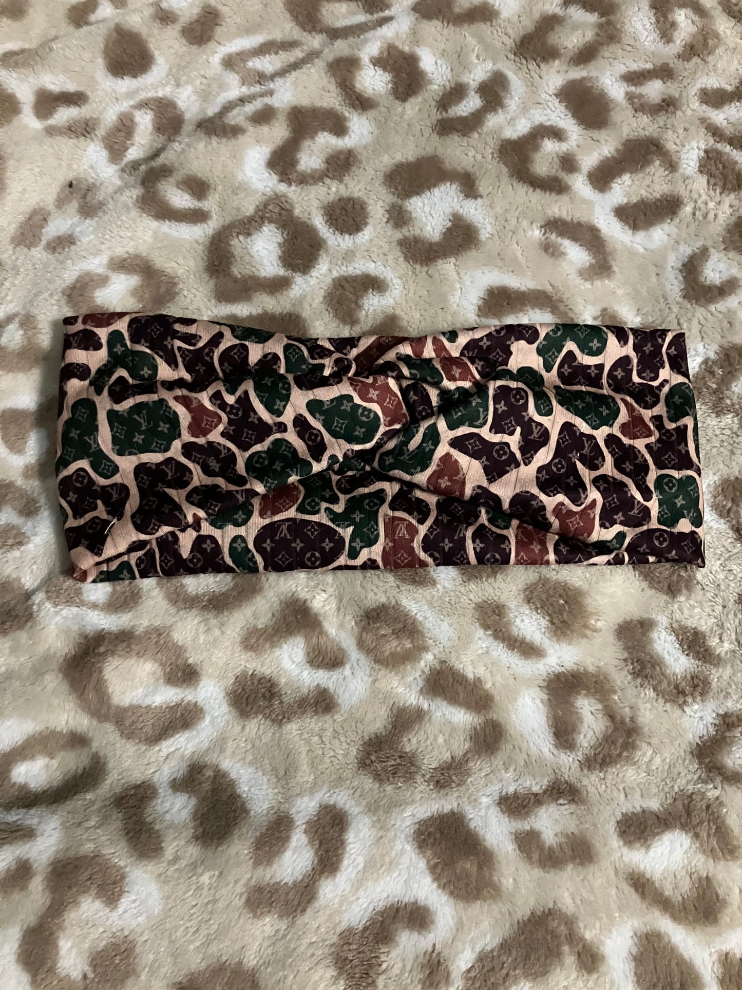 Duck camo high end child headbands
