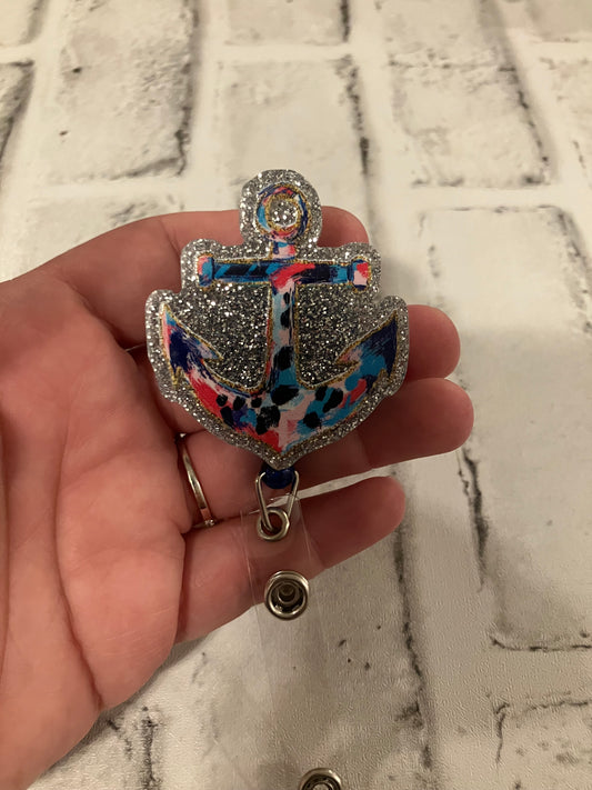 Anchor badge reel