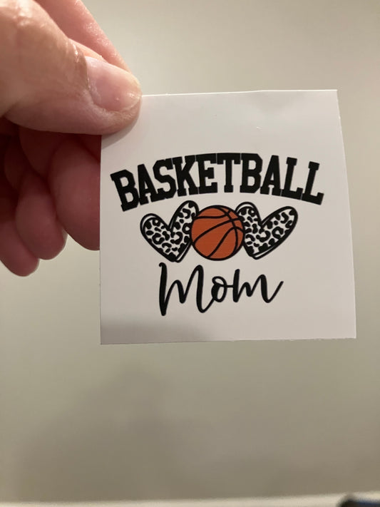 Basketball mom stickers