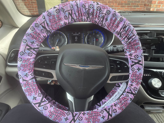 I know your lane sucks steering wheel cover