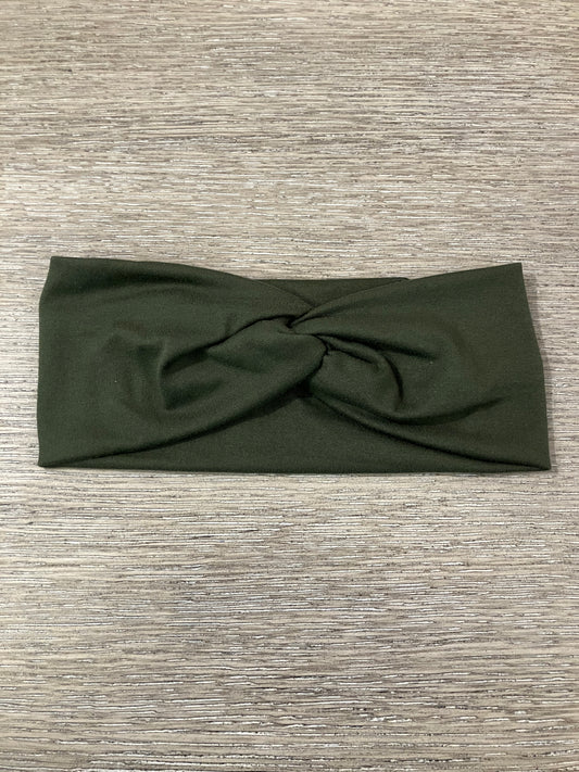 Military green adult headbands