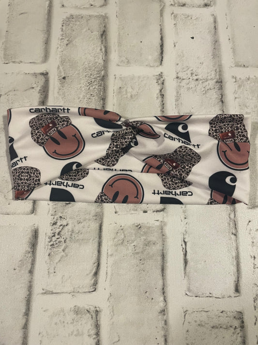 Smiley adult workwear headbands💚