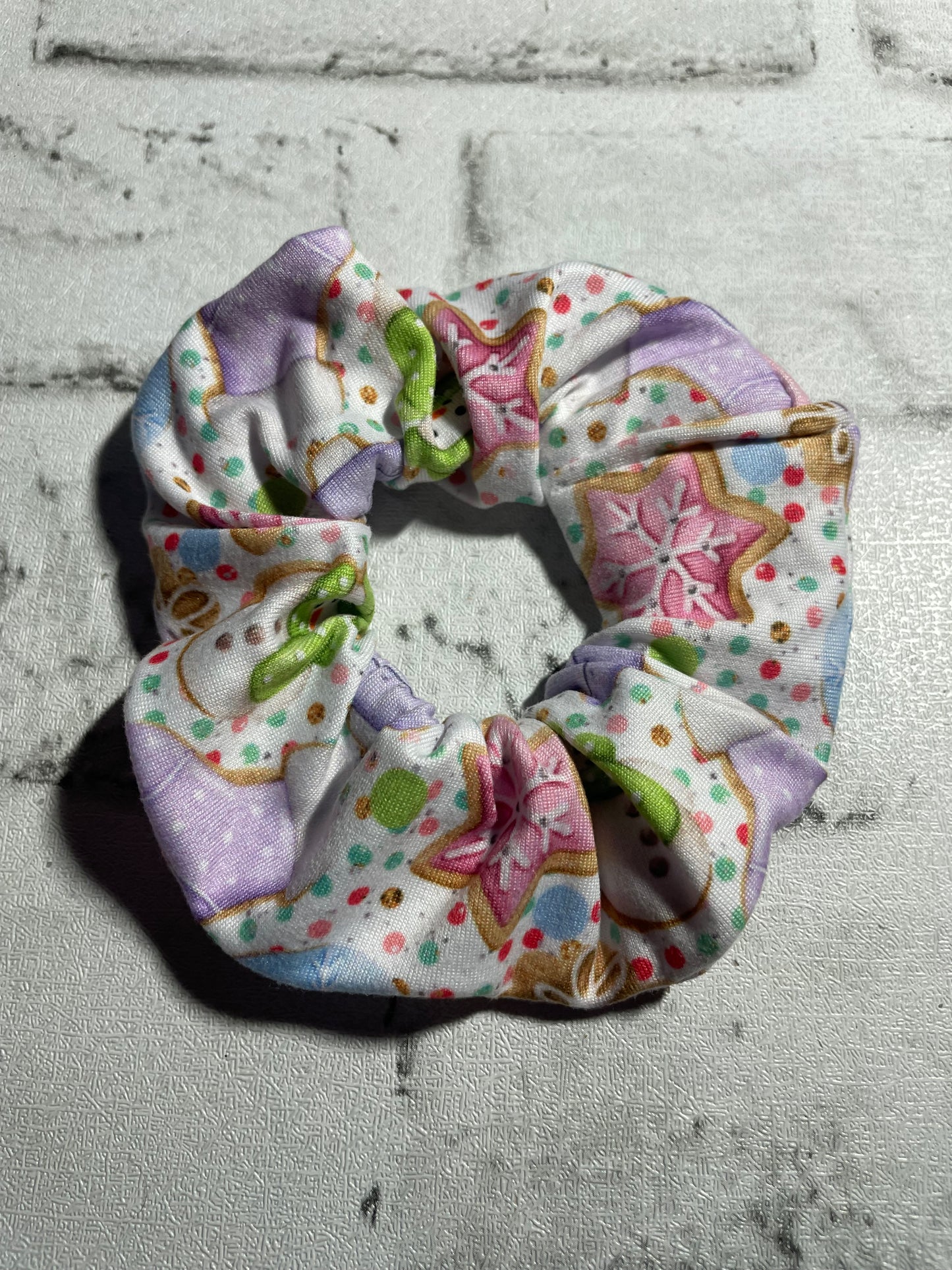 Sugar cookies scrunchies