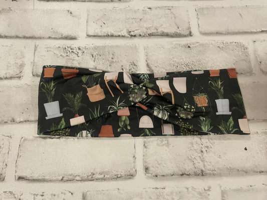 Plants child headbands💚