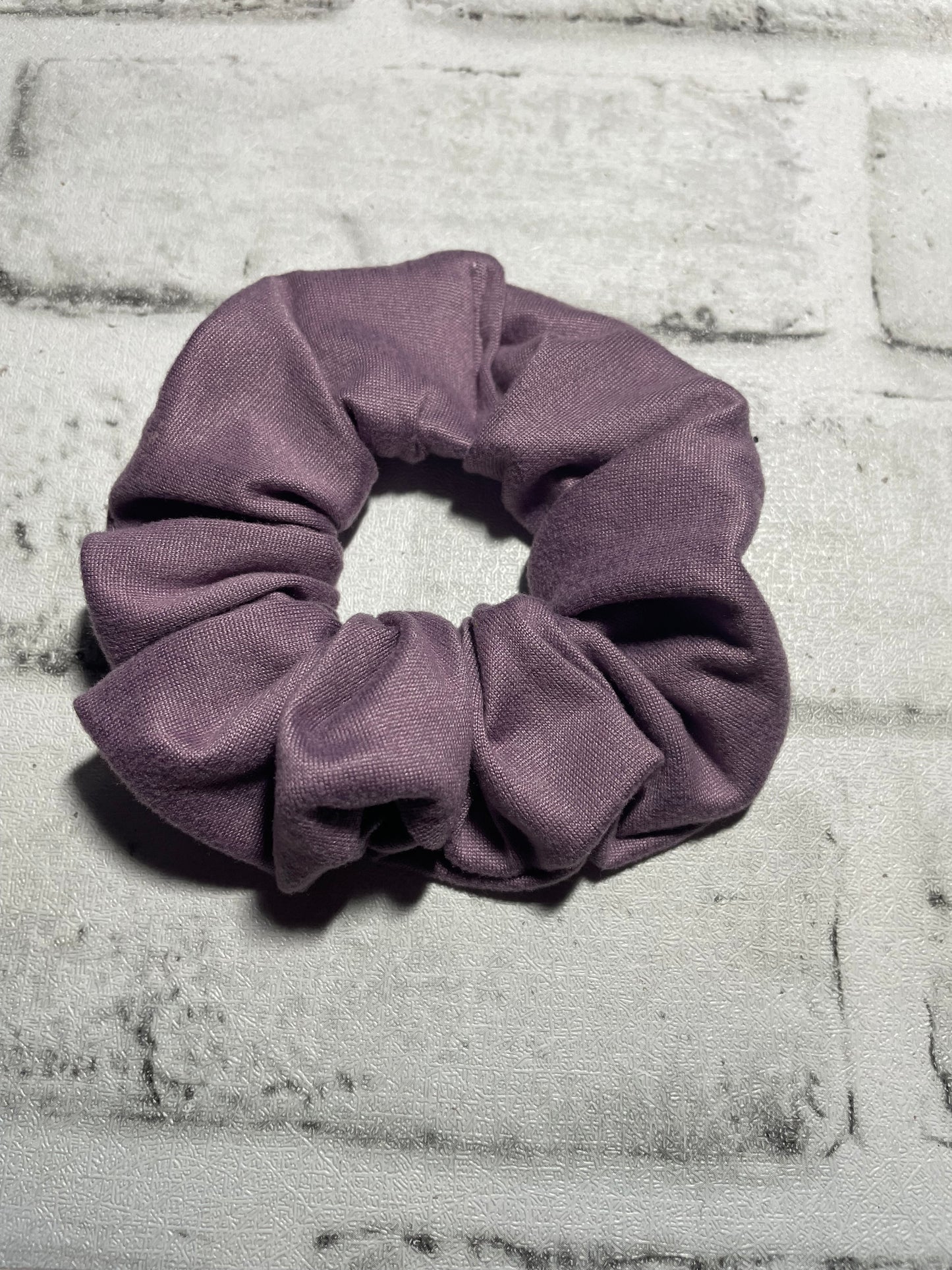 Dusty purple  scrunchies