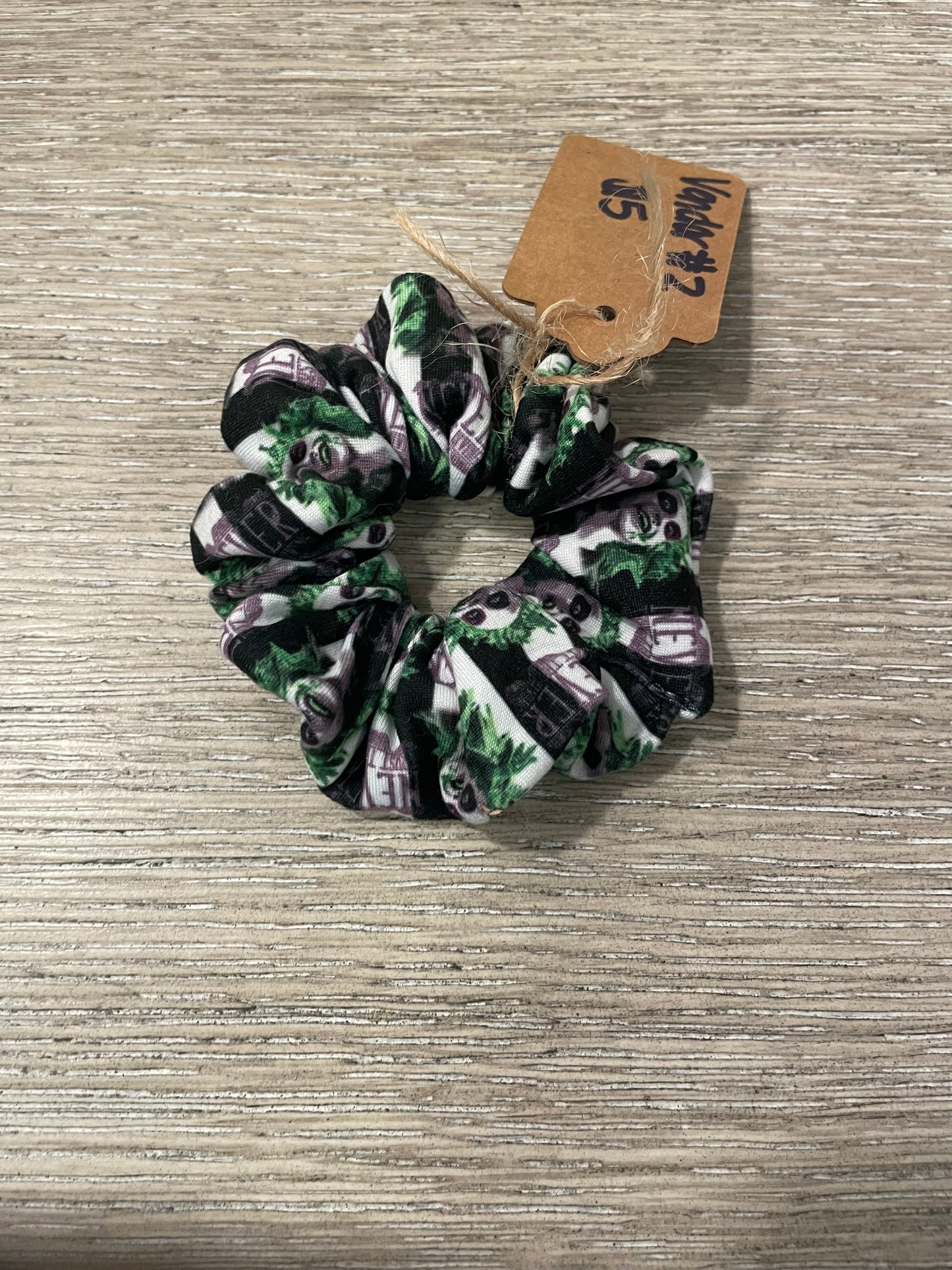 Beetlejuice scrunchies
