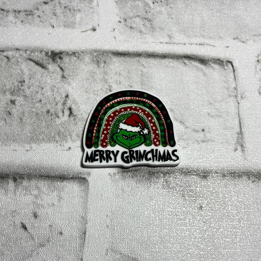 Merry mean guy rainbow topper