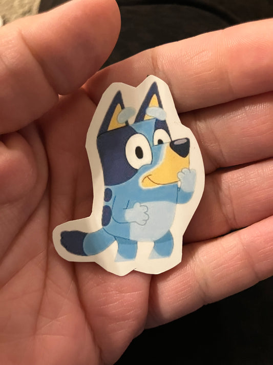 Blue dogg stickers