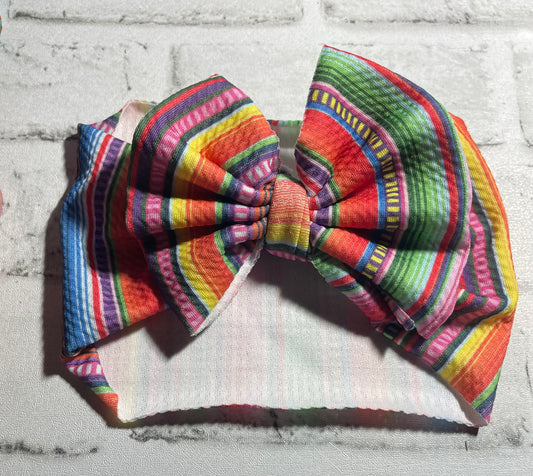 Western stripe baby wrap