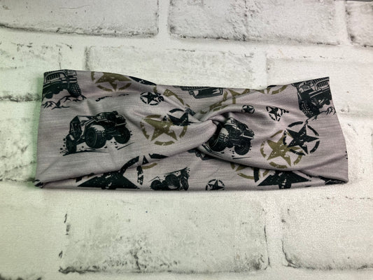 Grey off road adult headbands