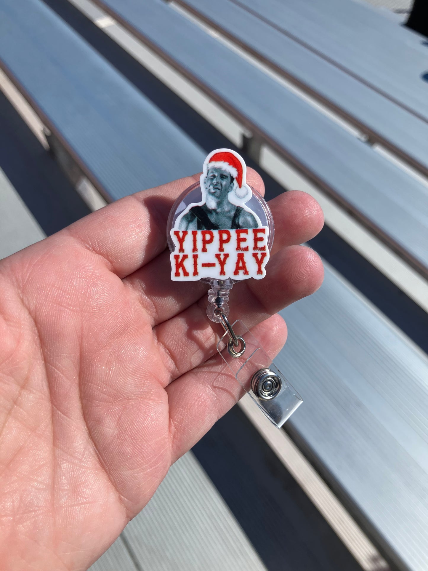 Yippee Ki-yay badge reel