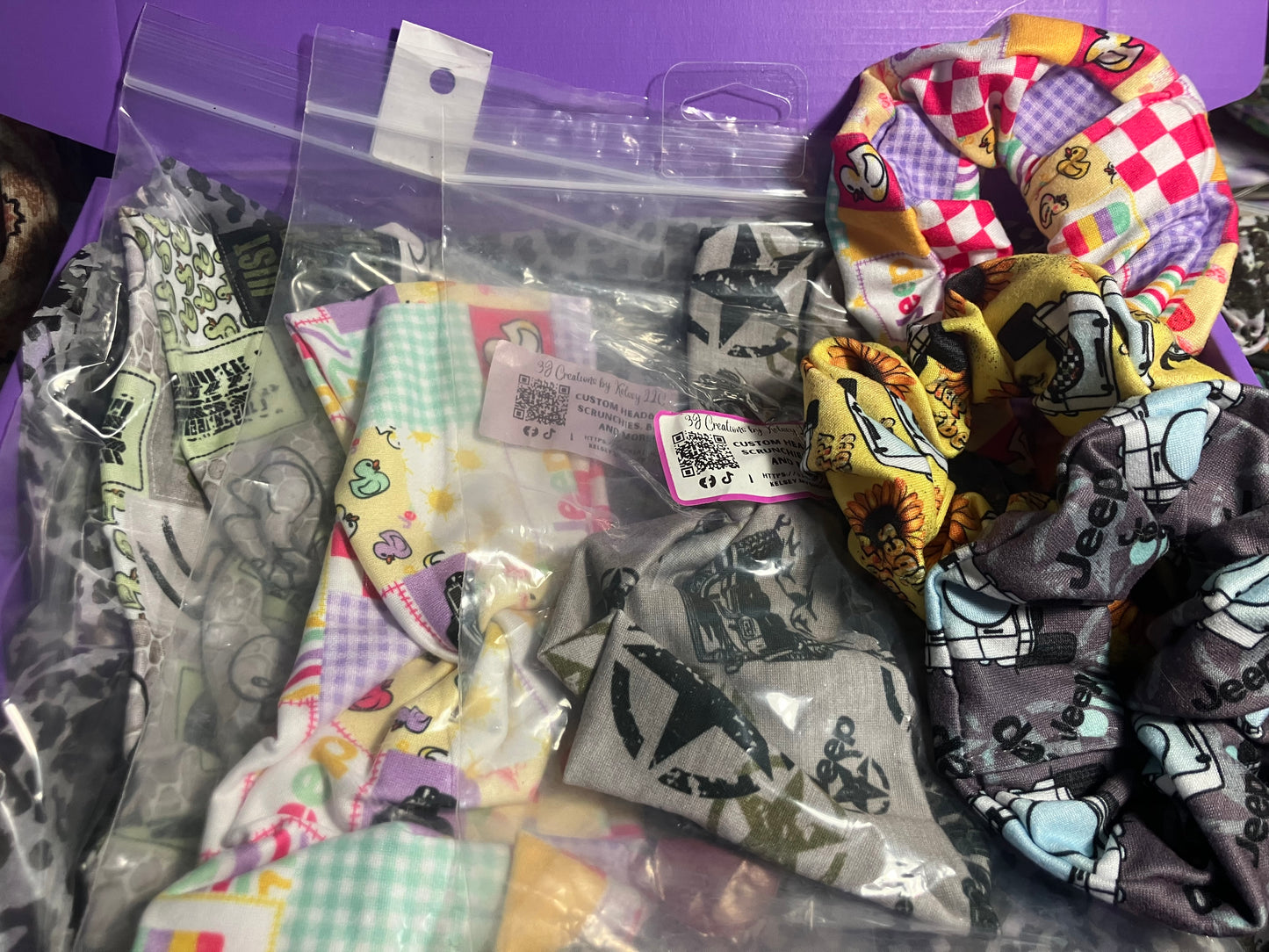 Off road child headband gift boxes