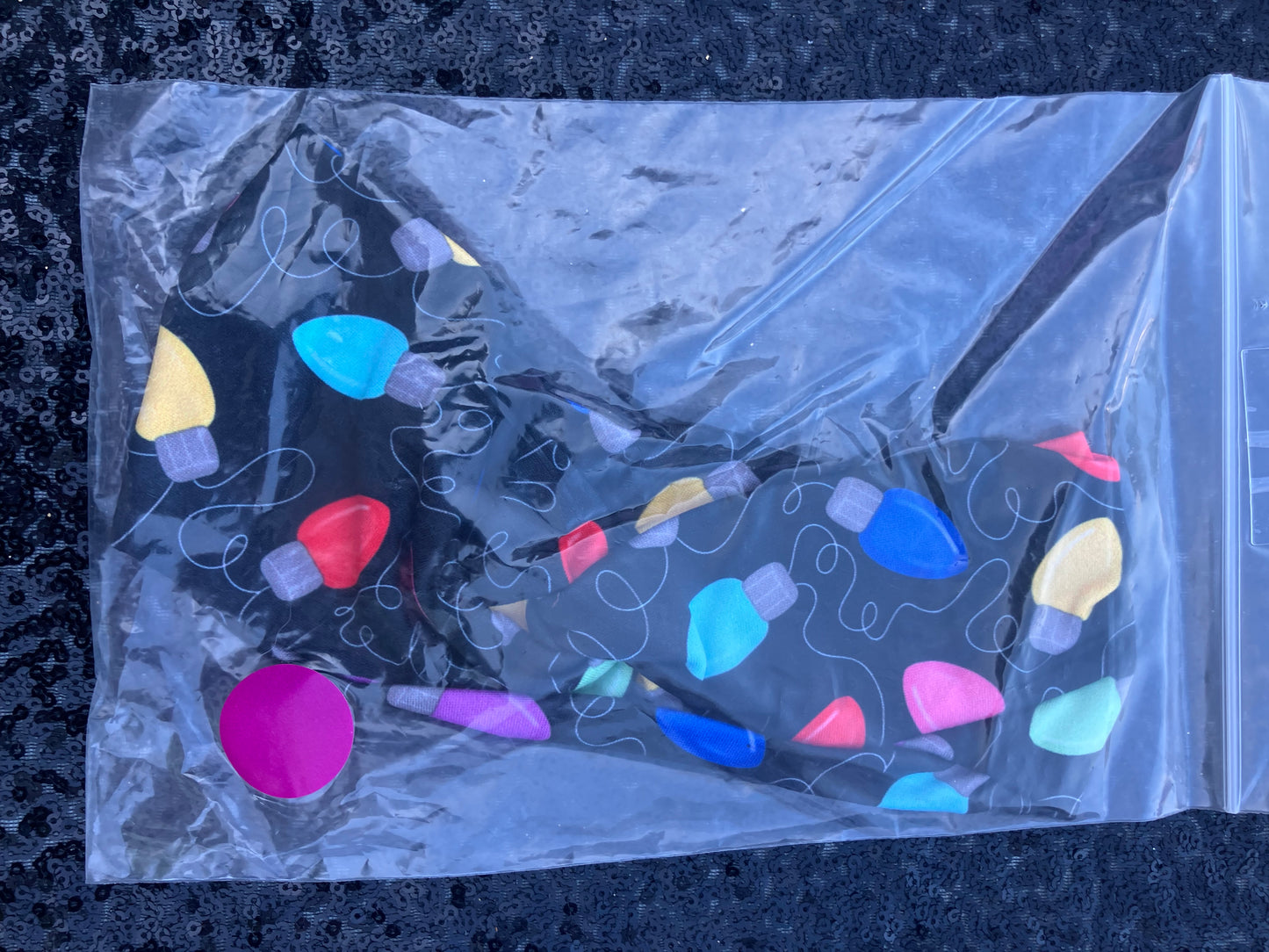 Christmas lights child headbands