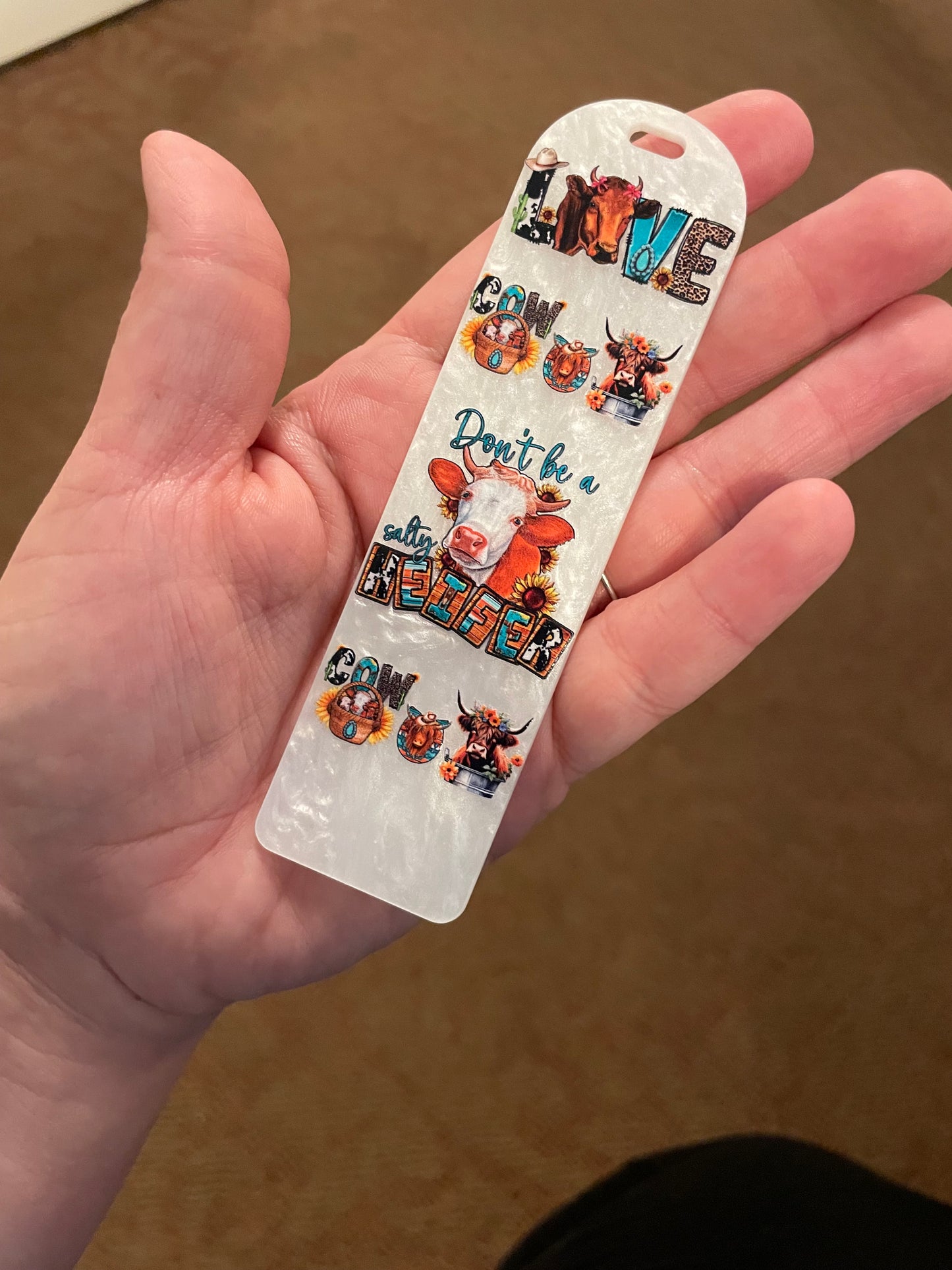 Don’t be a heifer bookmark