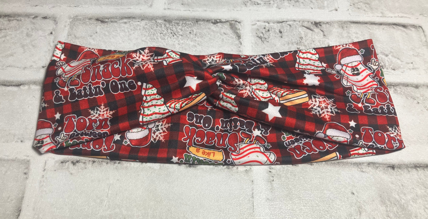 Torn between looking like a snack and eating one adult headbands