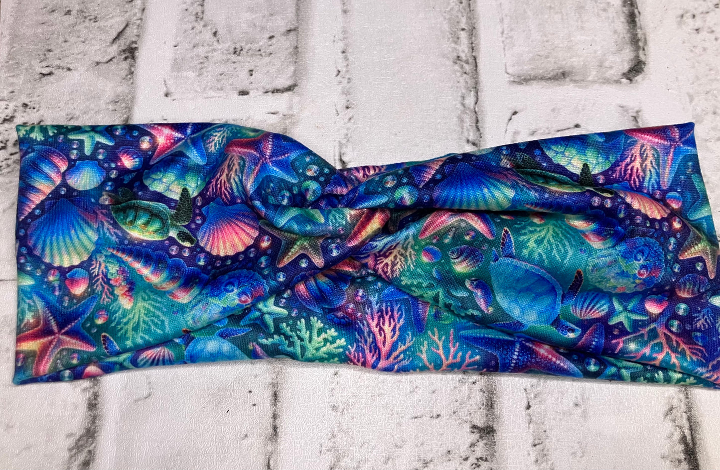 Pastel ocean child headbands